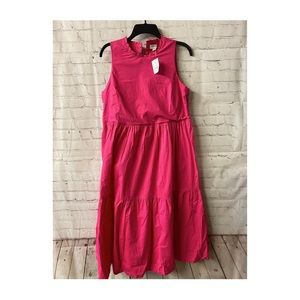J. Crew Pink Sleeveless Dress